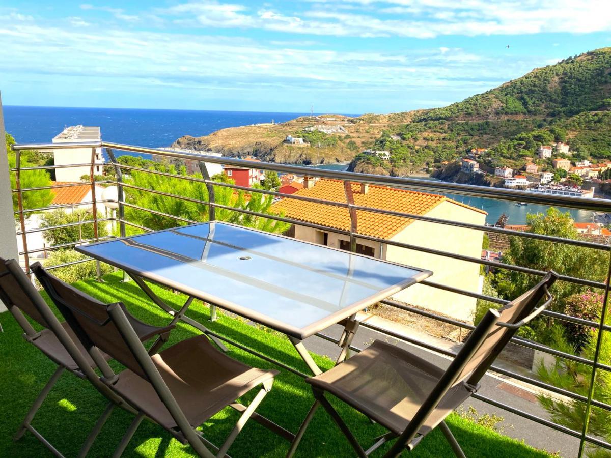 Residence Costa Vermella, Vue Mer Et Montagne Au Calme Cerbère Dış mekan fotoğraf