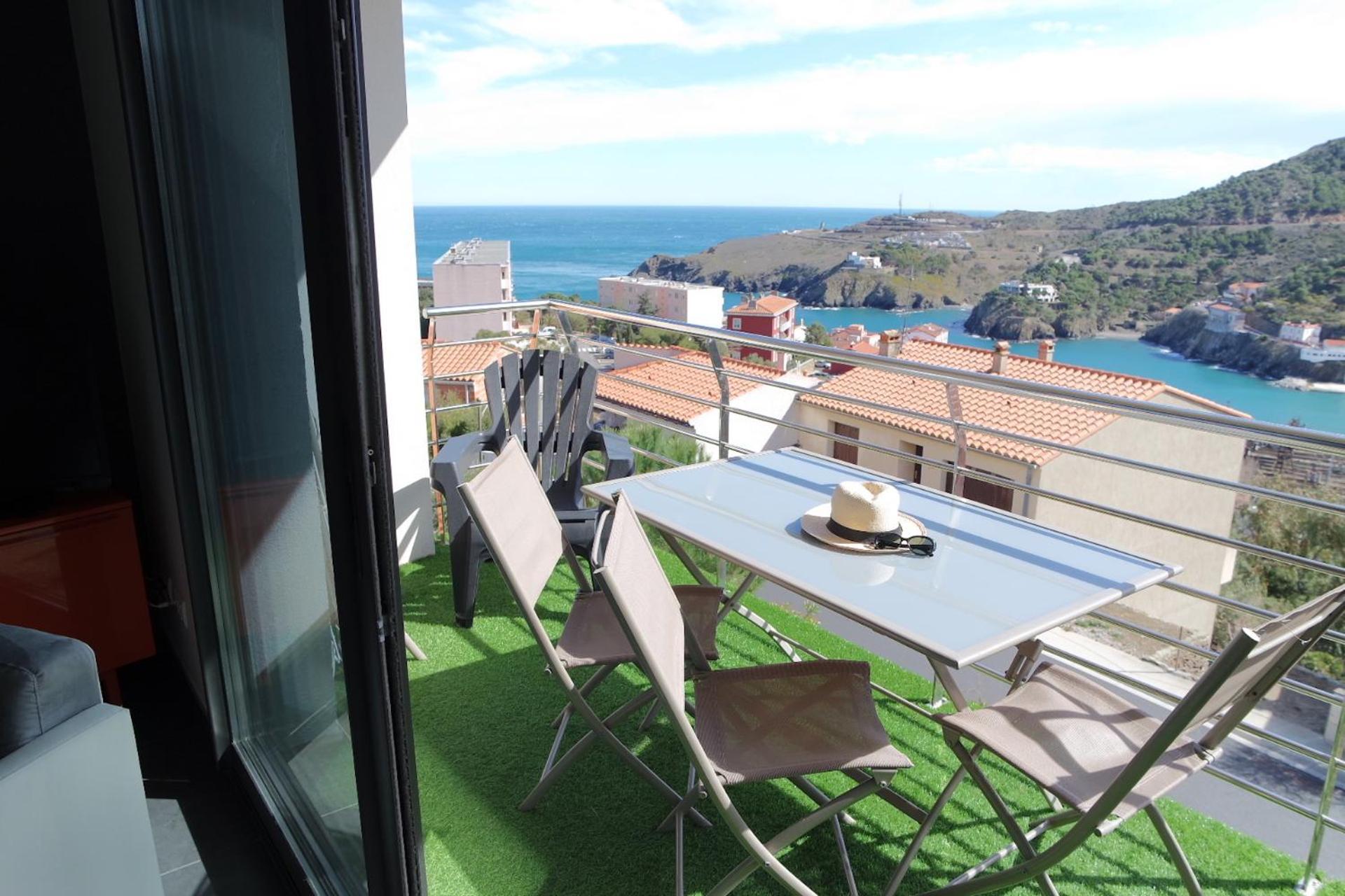 Residence Costa Vermella, Vue Mer Et Montagne Au Calme Cerbère Dış mekan fotoğraf
